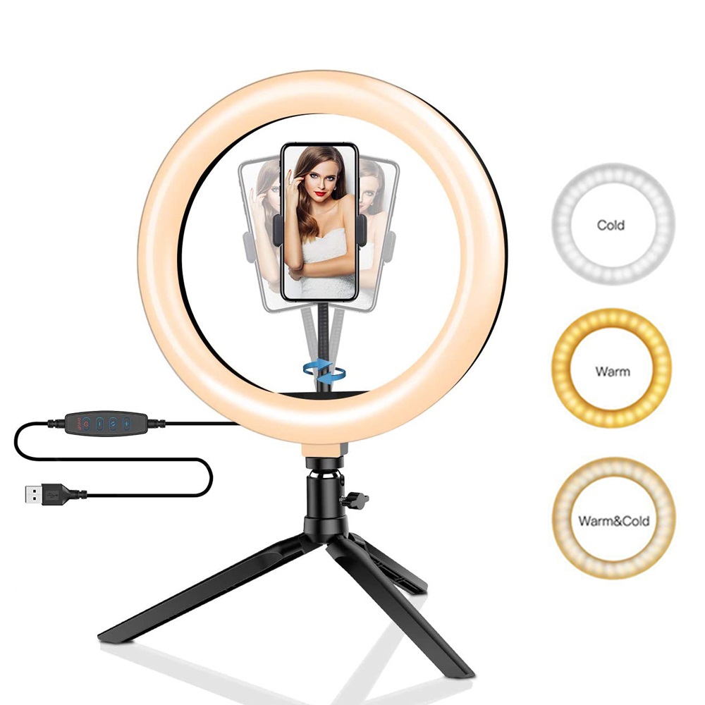 Photography Lighting Equipment - 26cm 10 inch Led Ring Selfie