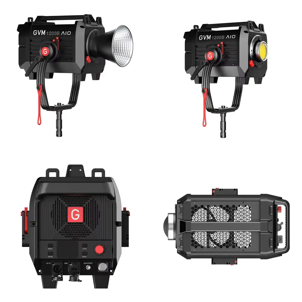 Photography Lighting Studio - GVM SD1200B AIO 1200W Photography COB