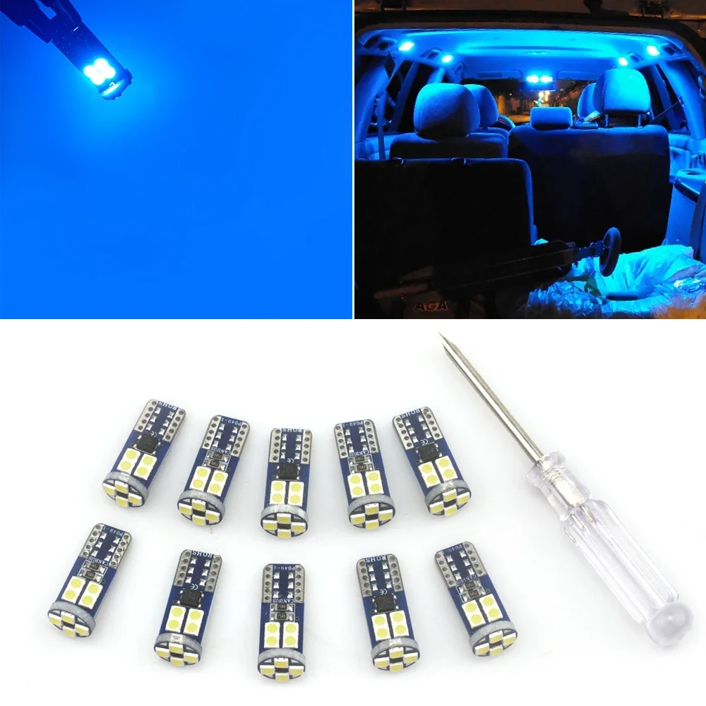 5pcs/10pcs /15pcs T10 W5W LED  - Interior Photography Lighting recension och pris