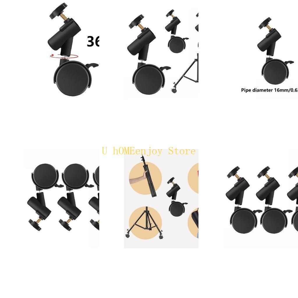 B0KF 3 Pack Light Stand Caster - Photography Using Lighting recension och pris