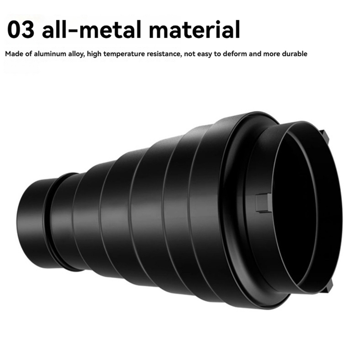 M05K Mount Large Flash Snoot P - Photography Lighting Studio recension och pris