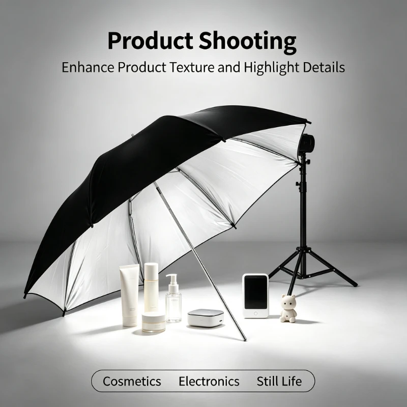 2026 Black Durable 33-inch Ref - Photography Lighting Umbrella recension och pris
