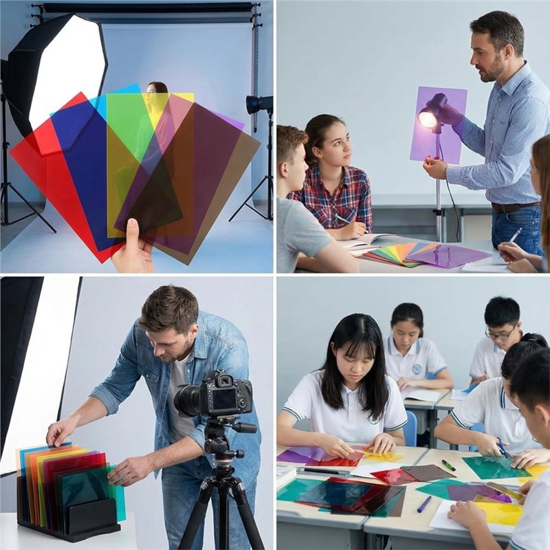 ABDJ-A4 PVC Sheets In 9 Colors - Photography Using Lighting recension och pris