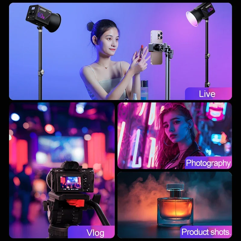 RGB Video Light Portable LED P - Photography Lighting Uk recension och pris