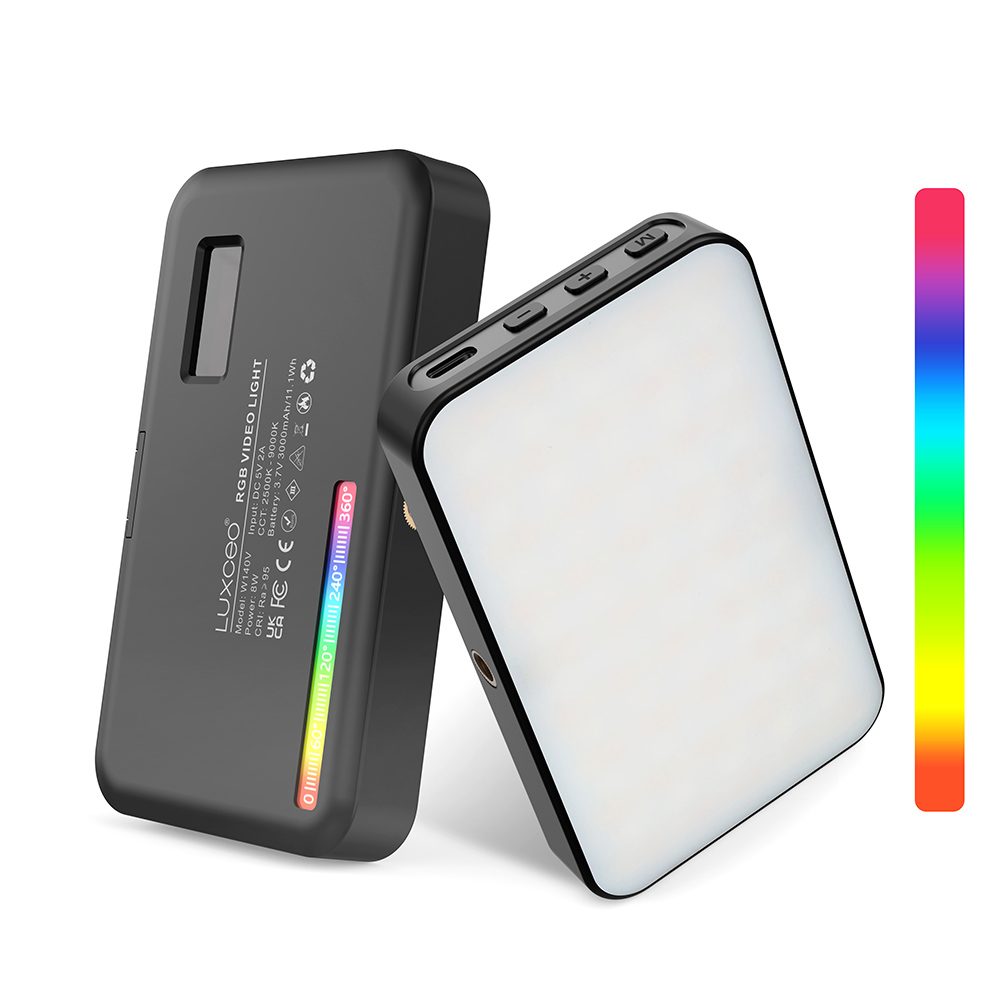 LUXCEO V10 PRO Video Light RGB - Video Light Panel Led recension och pris