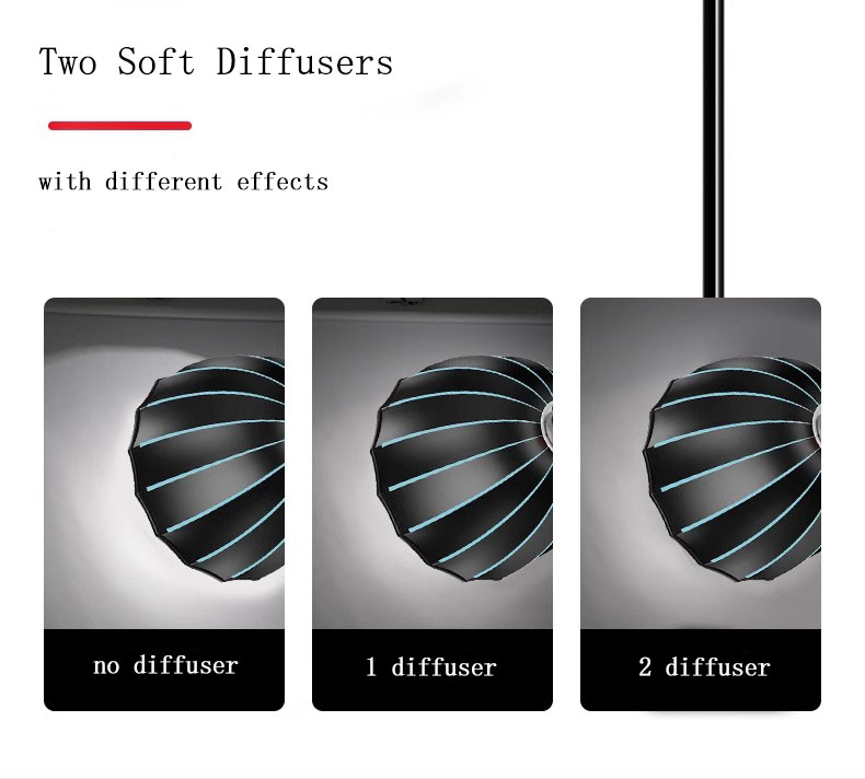 90cm Softbox with Grid 16-rib  - Photography Lighting Umbrella recension och pris
