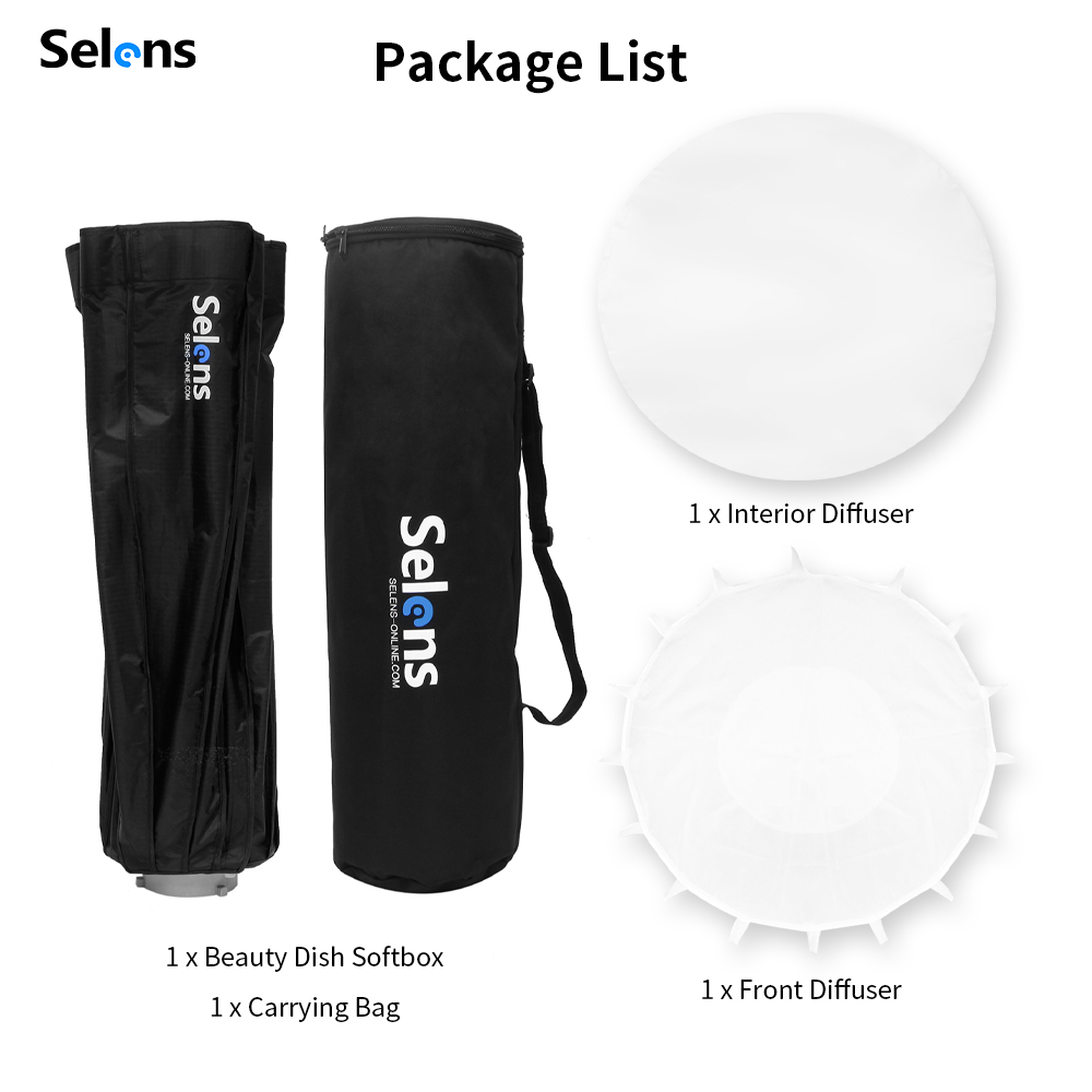 Selens 85cm Umbrella Radar Sof - Photography Lighting Umbrella recension och pris