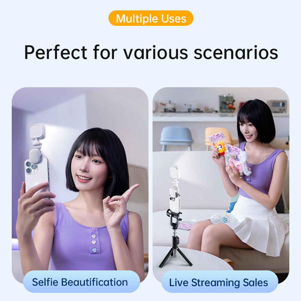 Portable LED Selfie Light Came - Photography Lighting Equipment recension och pris