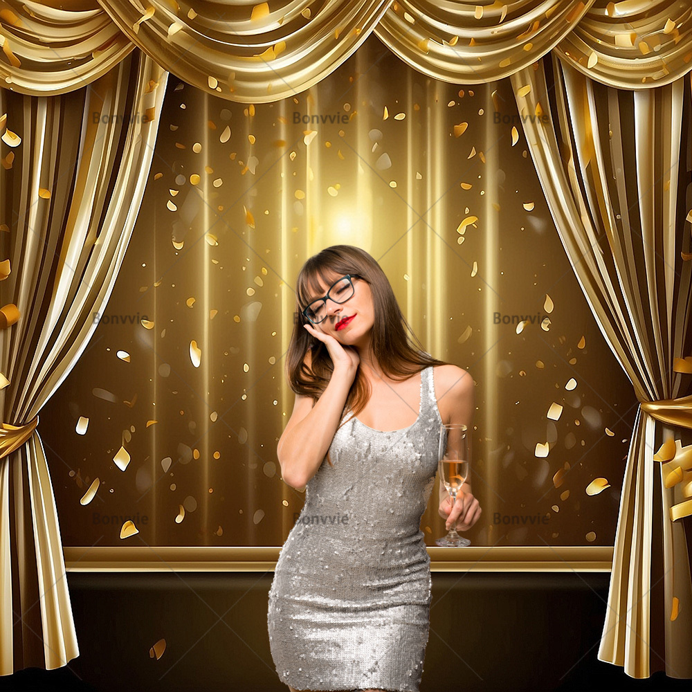 Red Theater Curtain Stage Ligh - Photography Lighting Setup recension och pris