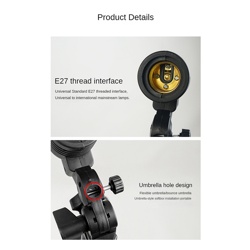 Light Lamp Photo Studio E27 AC - Photography Lighting Umbrella recension och pris