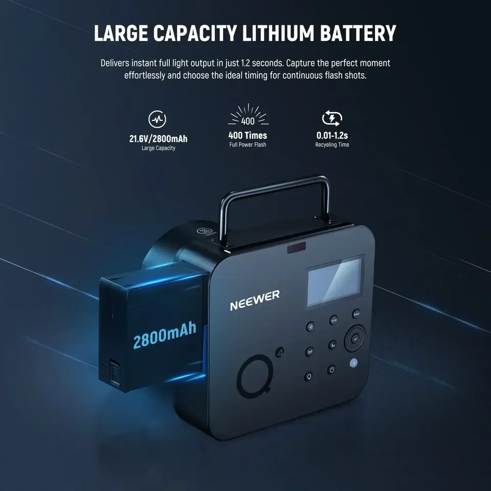 2026 Q4 400Ws 2.4G TTL  Manual - Photography Using Lighting recension och pris