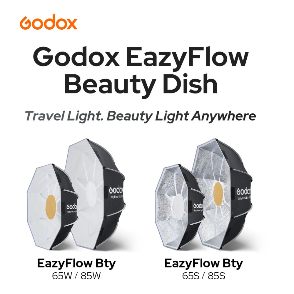 Godox EazyFlow Bty 65S/85S Col - Photography Lighting Setup recension och pris