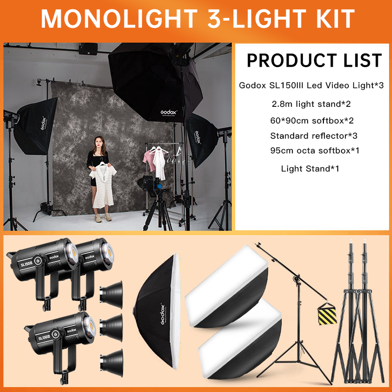 MSGODOX SL150W Professional St - Photography Using Lighting recension och pris