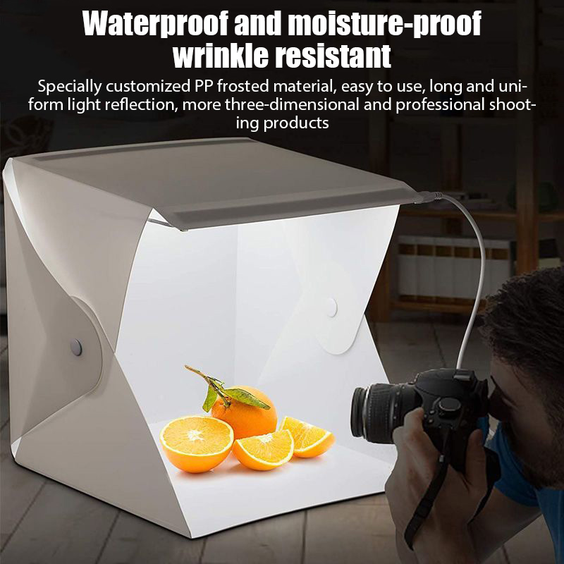 Folding Lightbox Portable Phot - Photography Lighting Setup recension och pris