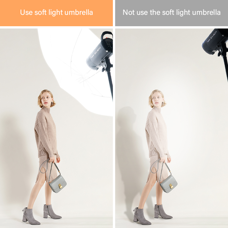 76 * 80cm X4 Transparent White - Photography Lighting Umbrella recension och pris