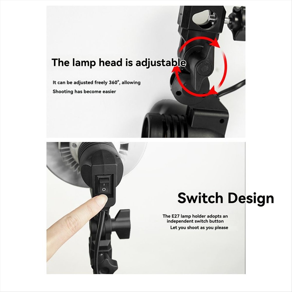 A40I 1.8m E27 Photography Ligh - Photography Lighting Umbrella recension och pris