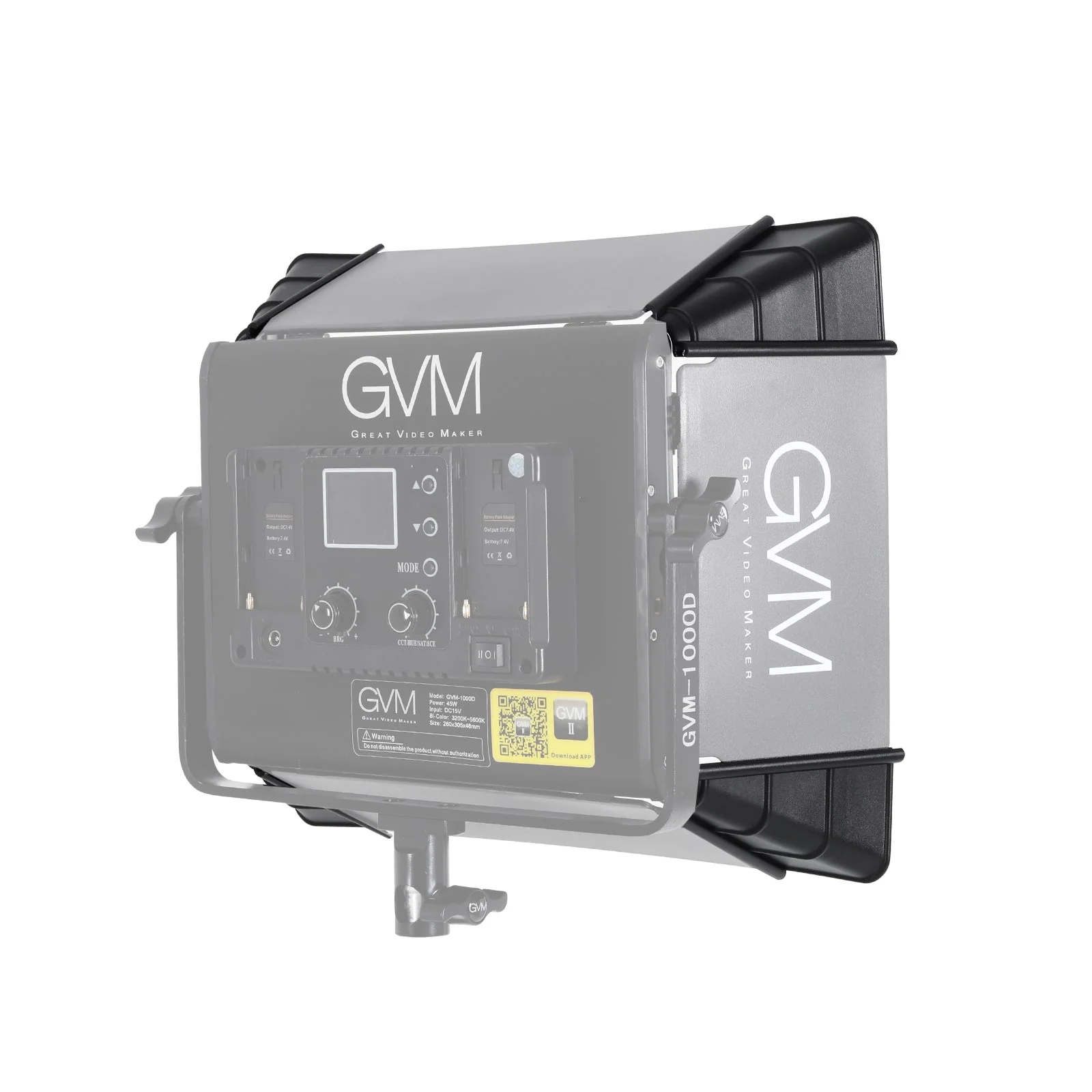 GVM Softbox Diffuser for 1000D - Video Light Panel Led recension och pris