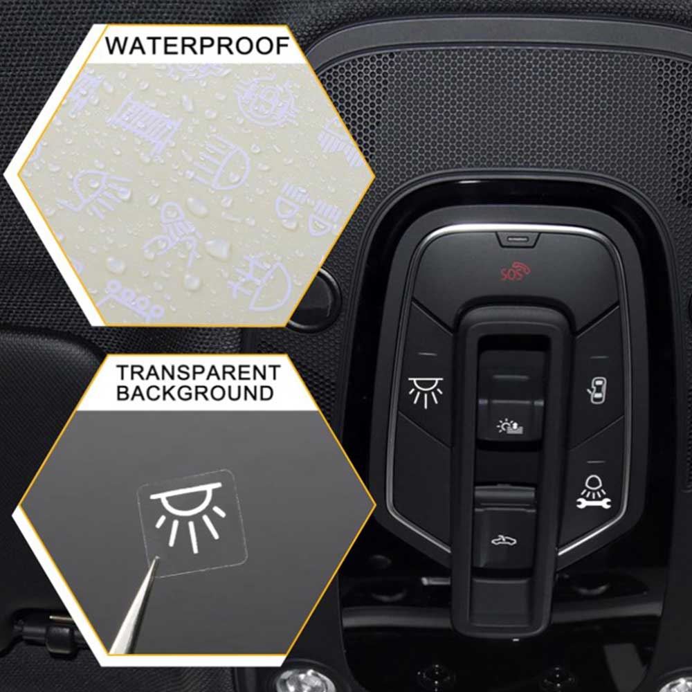 100/144pcs Universal Car Dashb - Interior Photography Lighting recension och pris