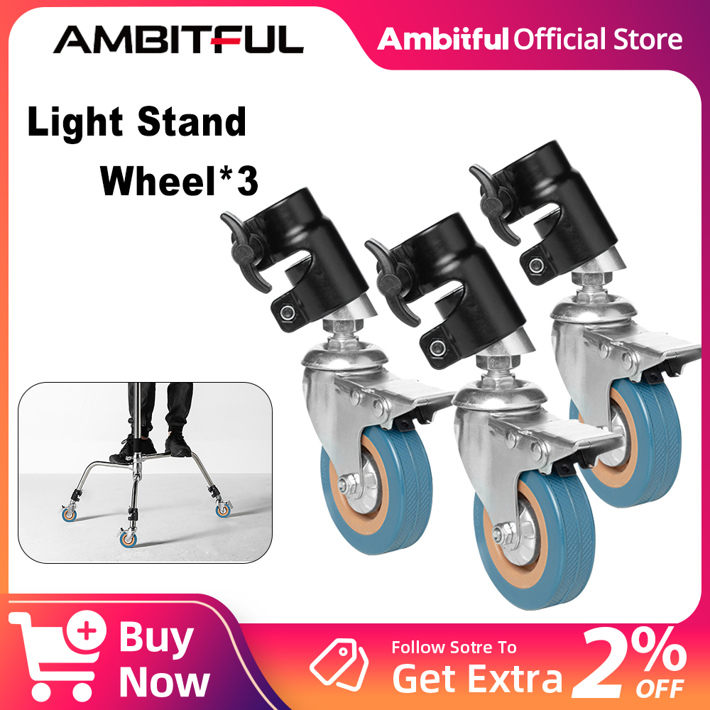 AMBITFUL 3Pcs C-Stand Swivel C - Photography Lighting Setup recension och pris
