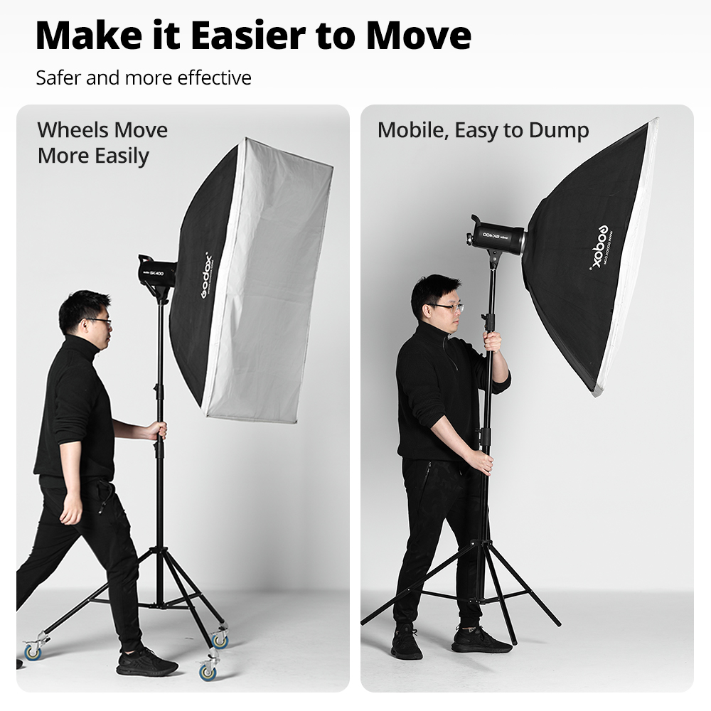 AMBITFUL 3Pcs C-Stand Swivel C - Photography Lighting Setup recension och pris