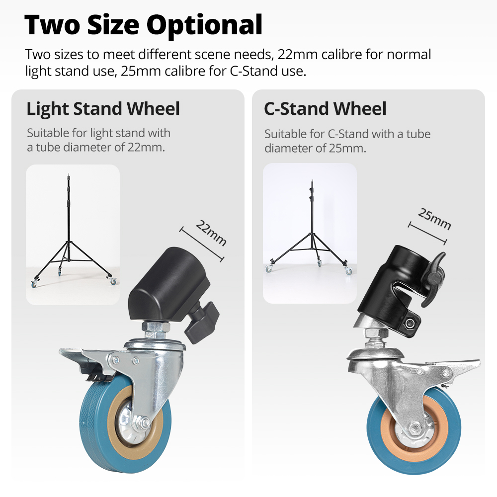 AMBITFUL 3Pcs C-Stand Swivel C - Photography Lighting Setup recension och pris