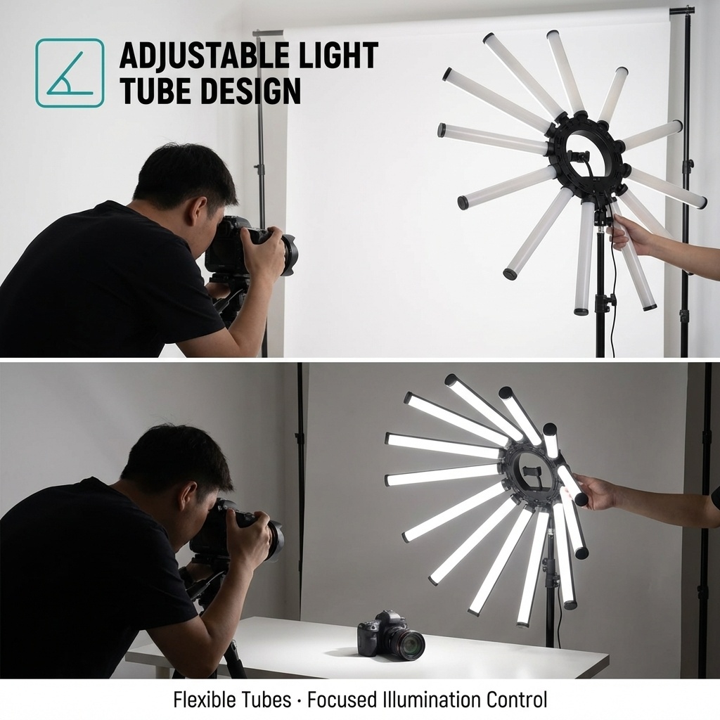 12 Arms Multi Tube Photography - Photography Lighting Studio recension och pris