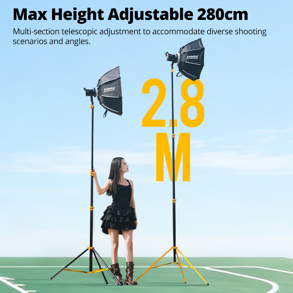 AMBITFUL GM280Y 280cm Professi - Photography Lighting Box recension och pris