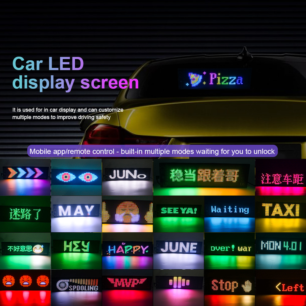 LED Matrix Pixel Panel Scrolli - Video Light Panel Led recension och pris