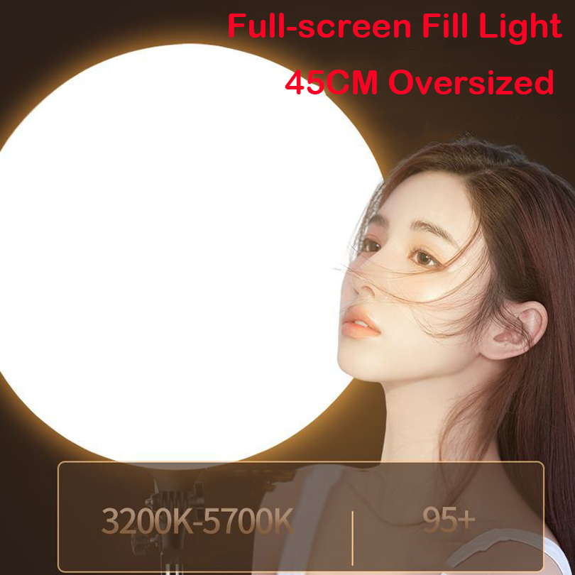 45CM Large Size LED Video Ligh - Iris Photography Led Lighting Pack recension och pris