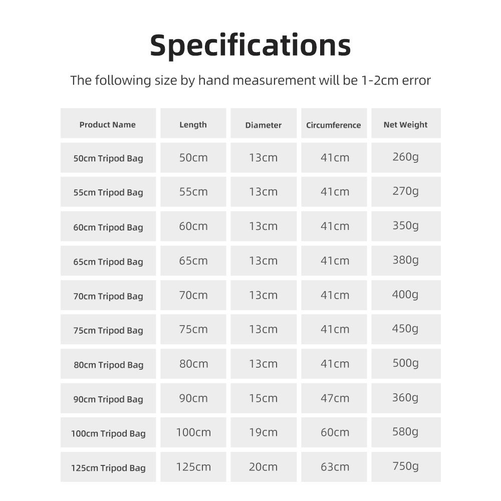 55/60/65/70/75/80/100/125cm Pa - Photography Lighting Indoor recension och pris