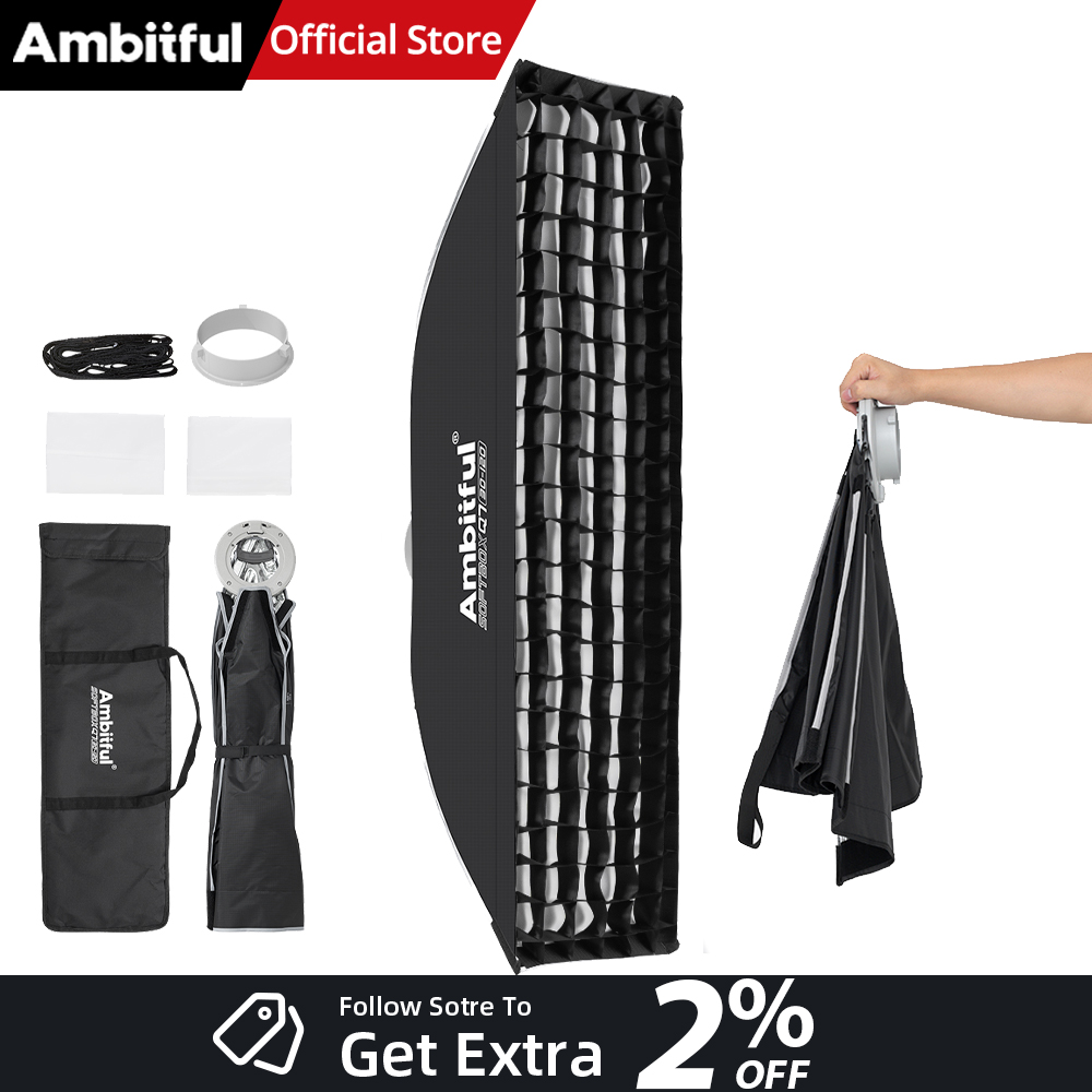 AMBITFUL Q7-II 30*120cm Bowens - Photography Lighting Setup recension och pris
