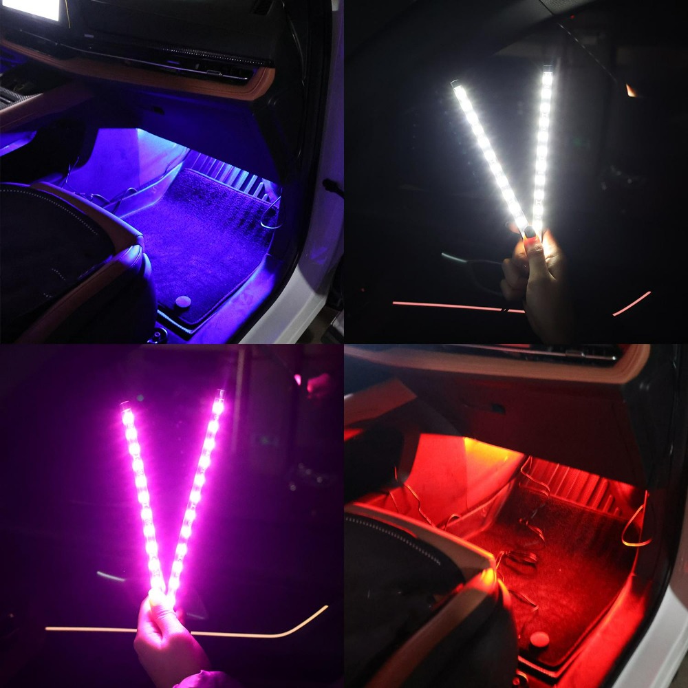 USB Car LED Strip Light Interi - Interior Photography Lighting recension och pris