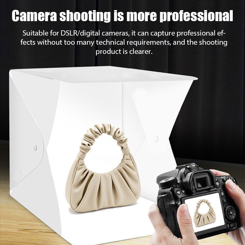 Folding Lightbox Portable Phot - Iris Photography Led Lighting Pack recension och pris
