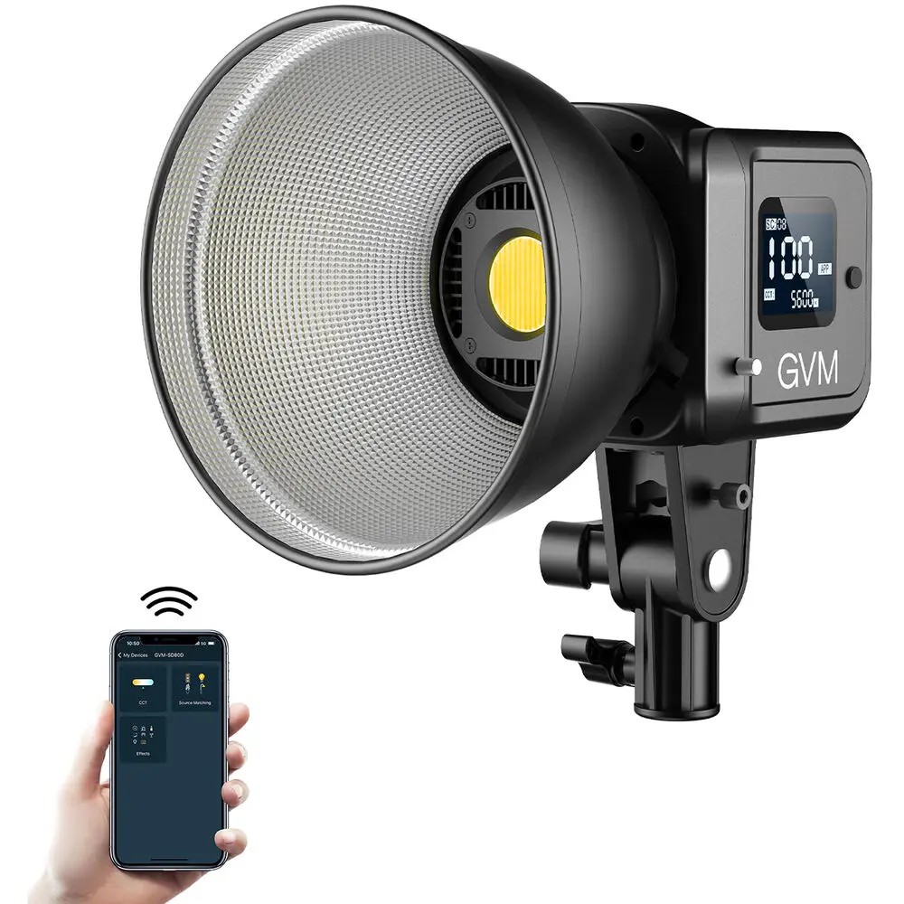 GVM SD80D 80W Bi-Color LED Vid - Photography Using Lighting recension och pris
