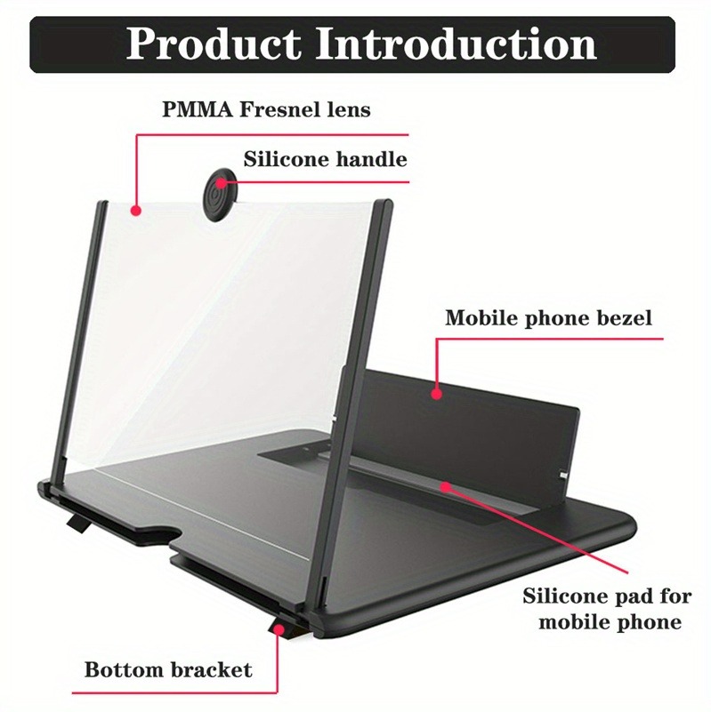 10/12 inch HD Mobile Phone Scr - Quality Photography Lighting recension och pris