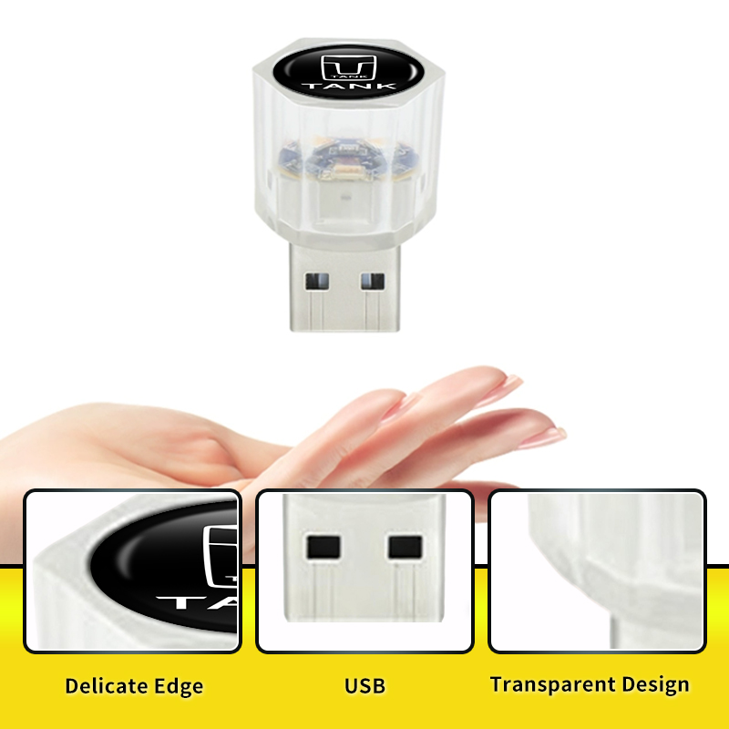Car LED Ambient Light USB Free - Interior Photography Lighting recension och pris