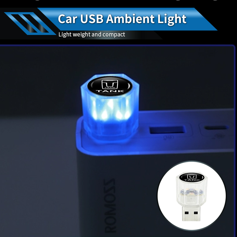 Car LED Ambient Light USB Free - Interior Photography Lighting recension och pris
